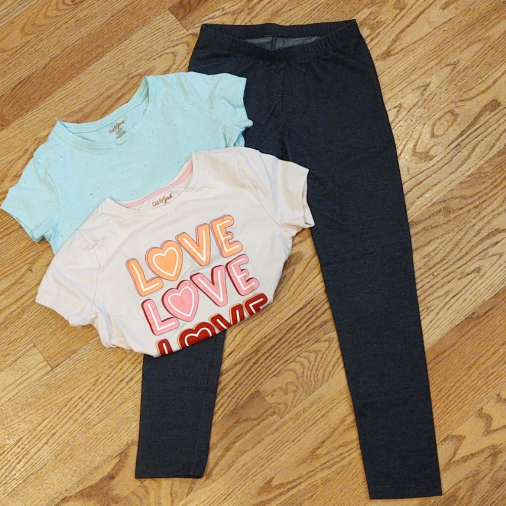 Girls 10/12 cat and Jack bundle